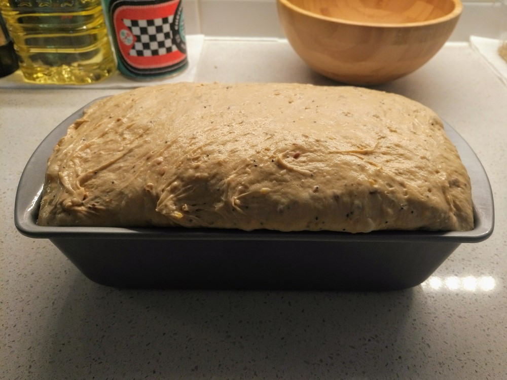 Fully risen loaf